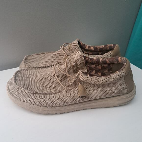 Hey Dude Other - Hey Dude Wally Sox Beige Men's Casual Shoe Size 9